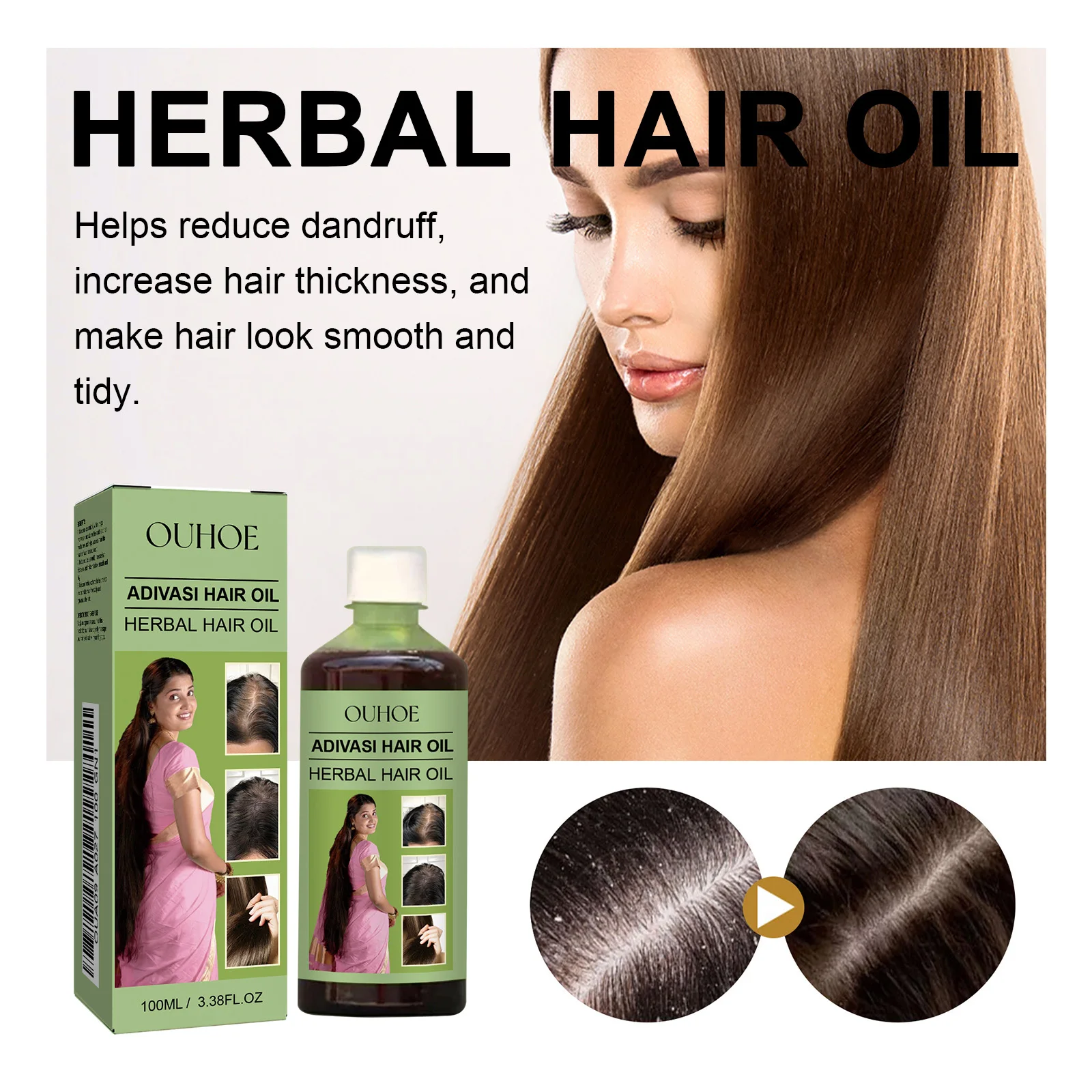 Hair Care India - 100 мл масло для роста волос,