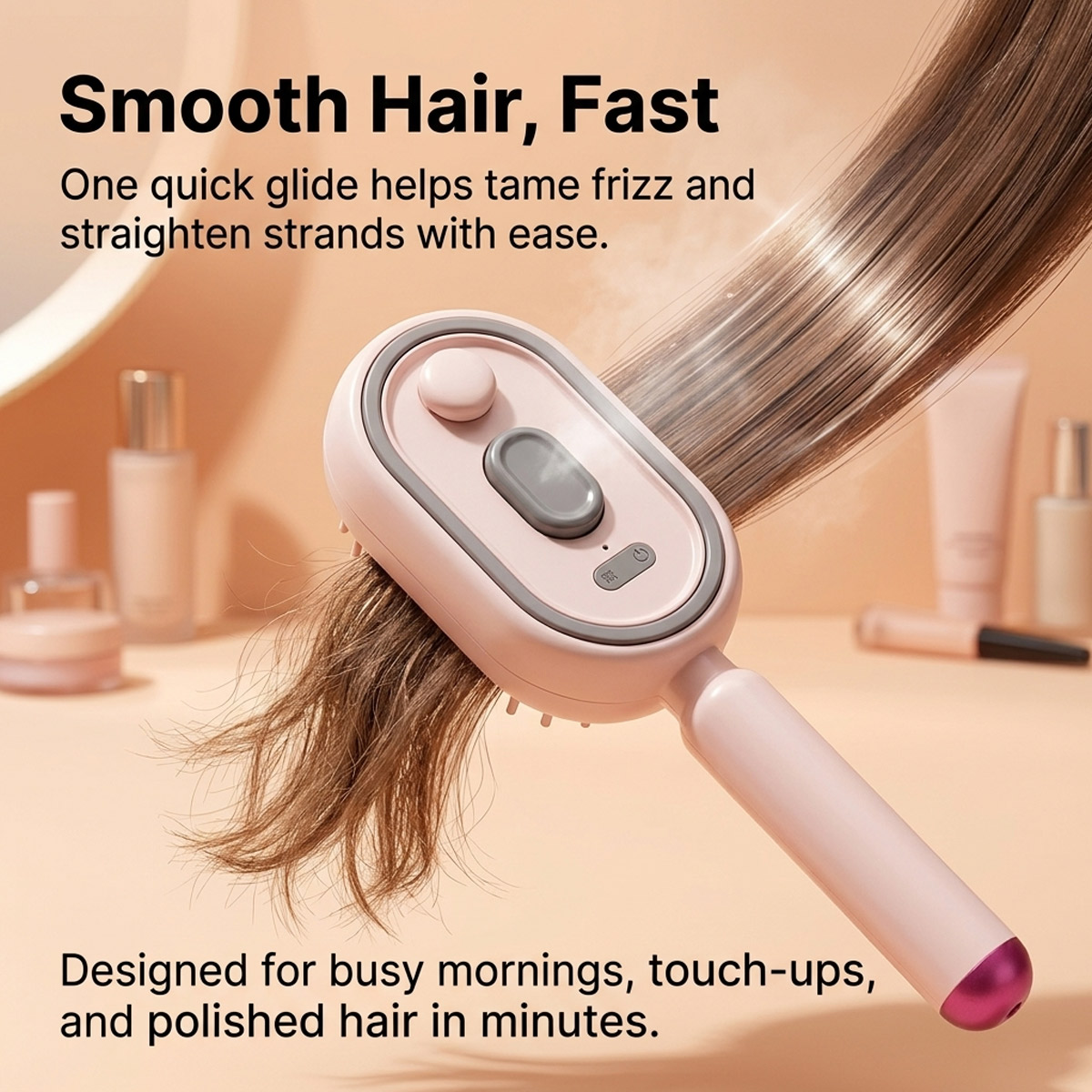 Hair Care Essence Oil Spray - Электрическая расческа для волос с функцией