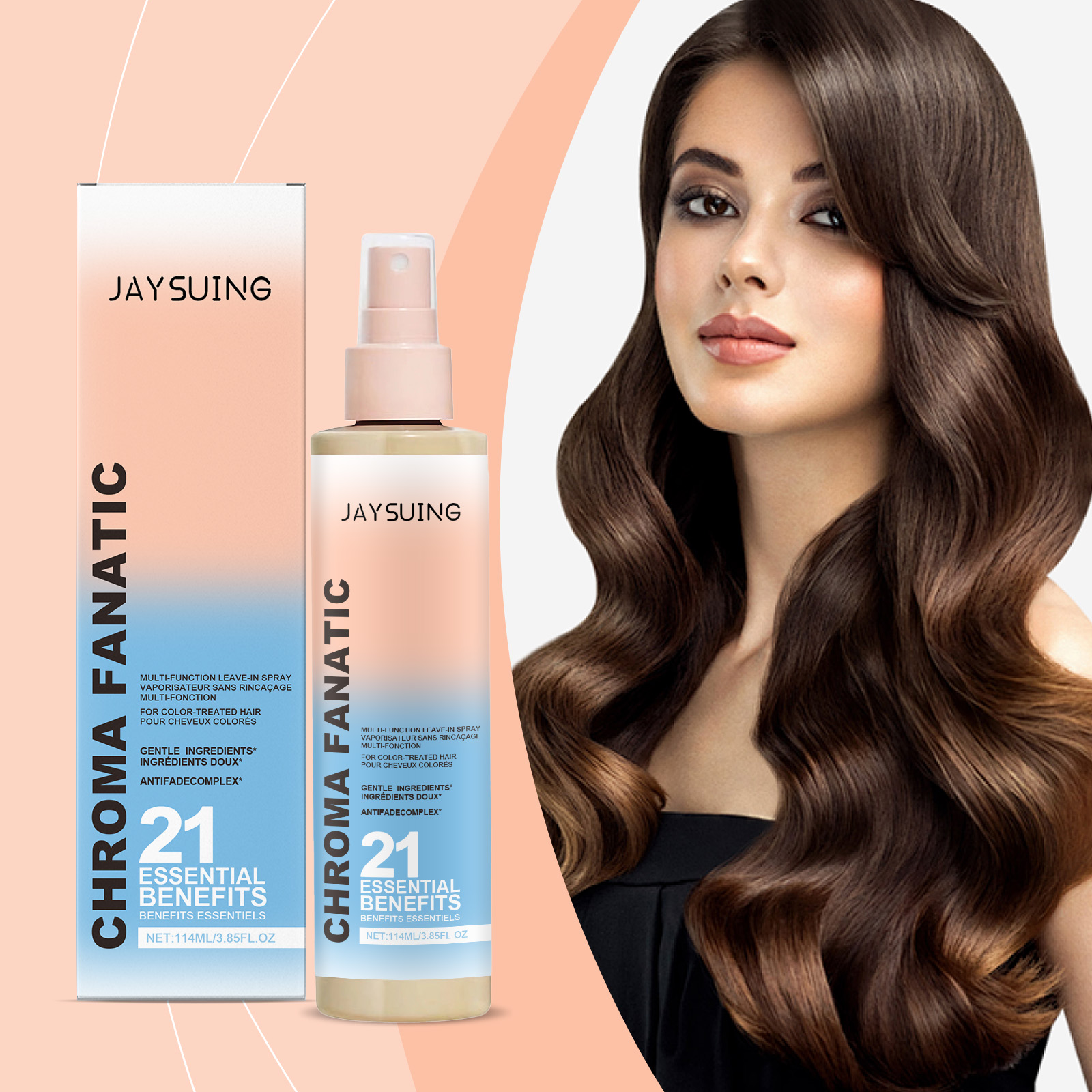 Hair Care Essence Oil Spray - Увлажняющий спрей для лечения кожи головы,