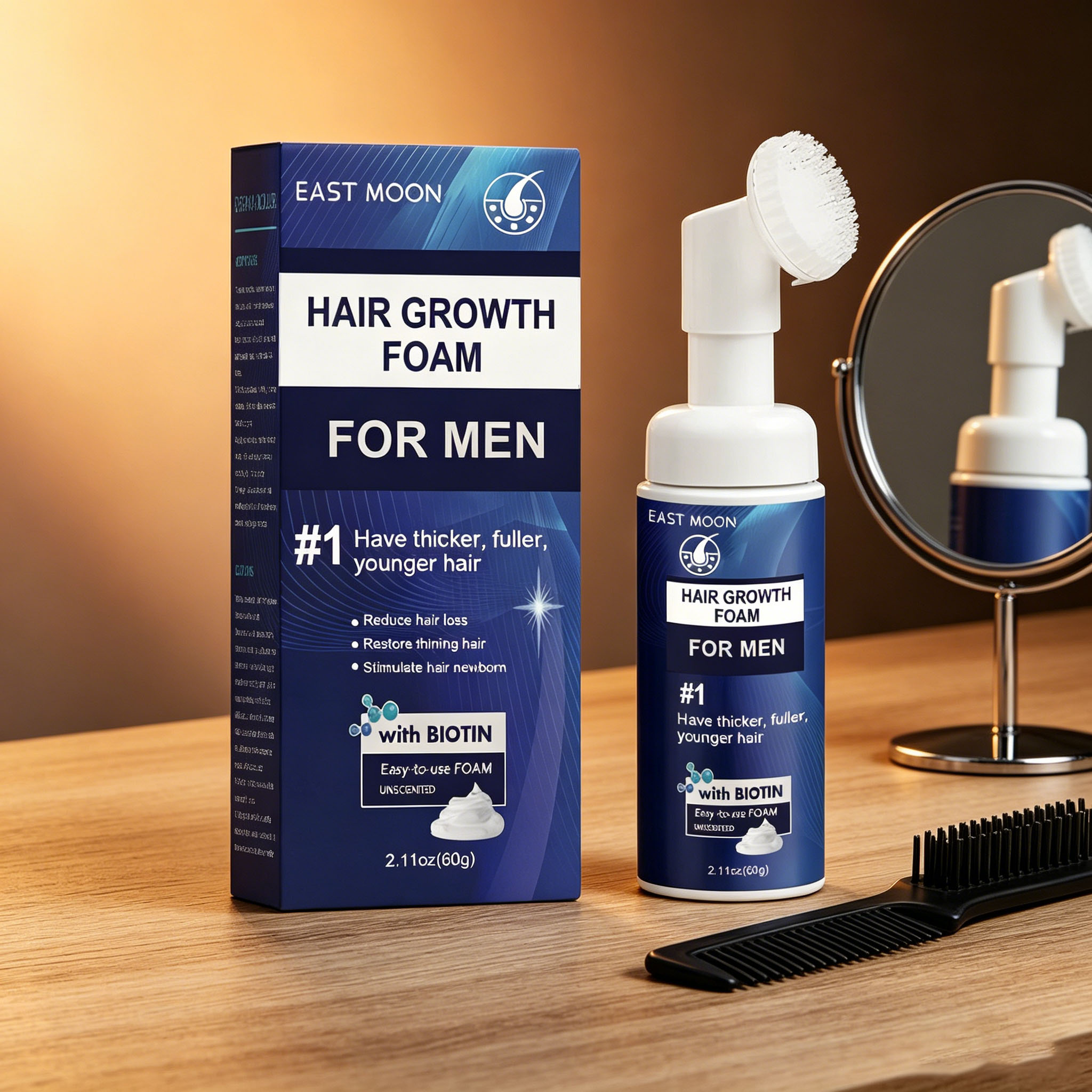Hair Care Growth - Пена для роста волос с силиконовой