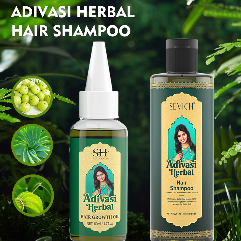 Hair Care India - 250 мл Оригинальный индийский шампунь Adivasi