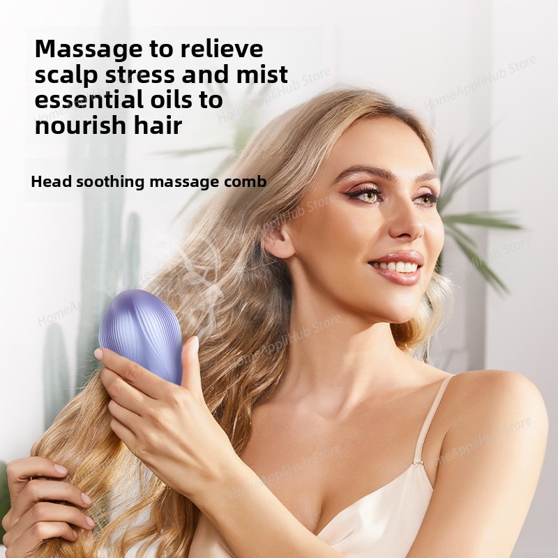 Hair Care Essential Oil Atomizing - Распылительная расческа для массажа головы с