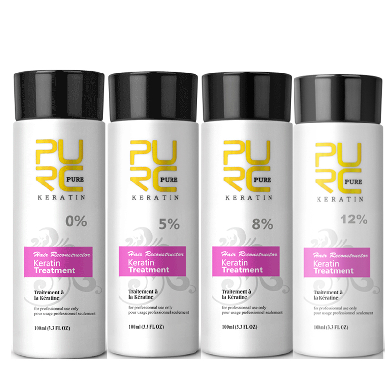 Hair Care Keratin Shampoo - PURC Бразильский кератин для ухода за