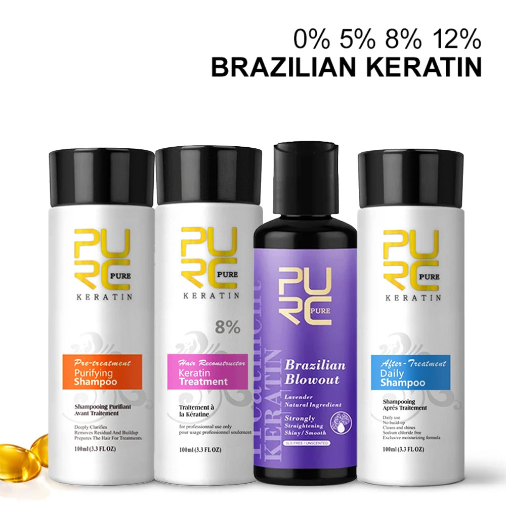 PURC Кератиновый шампунь-конди – обзор и цена Hair Care Keratin Shampoo