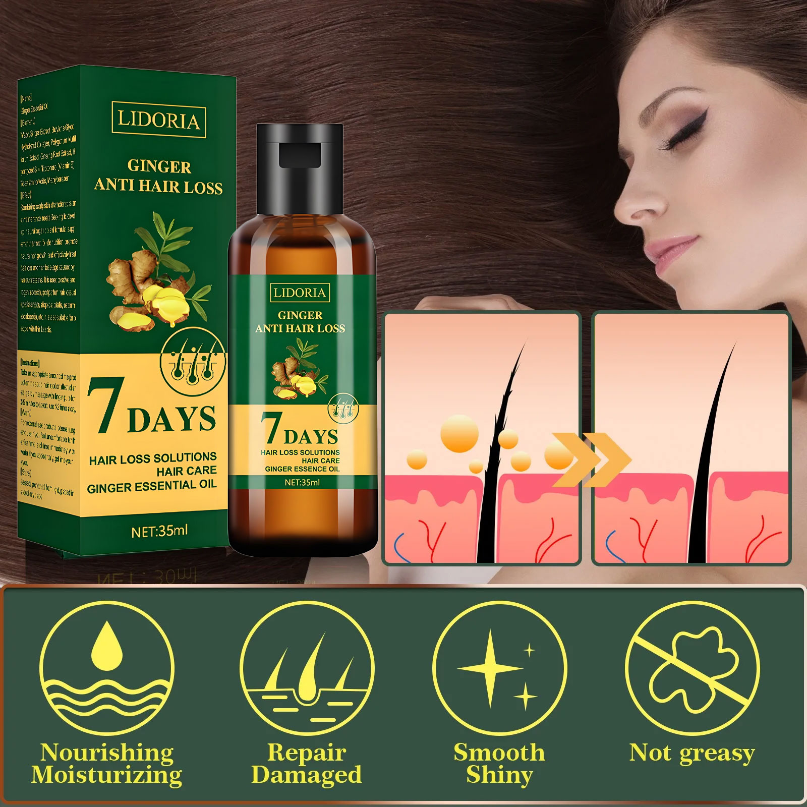 1 шт. товары для роста волос и – обзор и цена Hair Care Essential Oil Atomizing