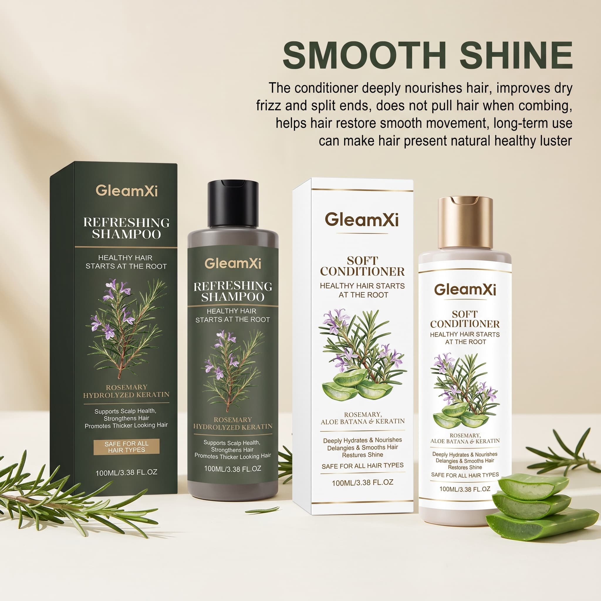 Набор шампунь и кондиционер с  – обзор и цена Hair Care Keratin Shampoo
