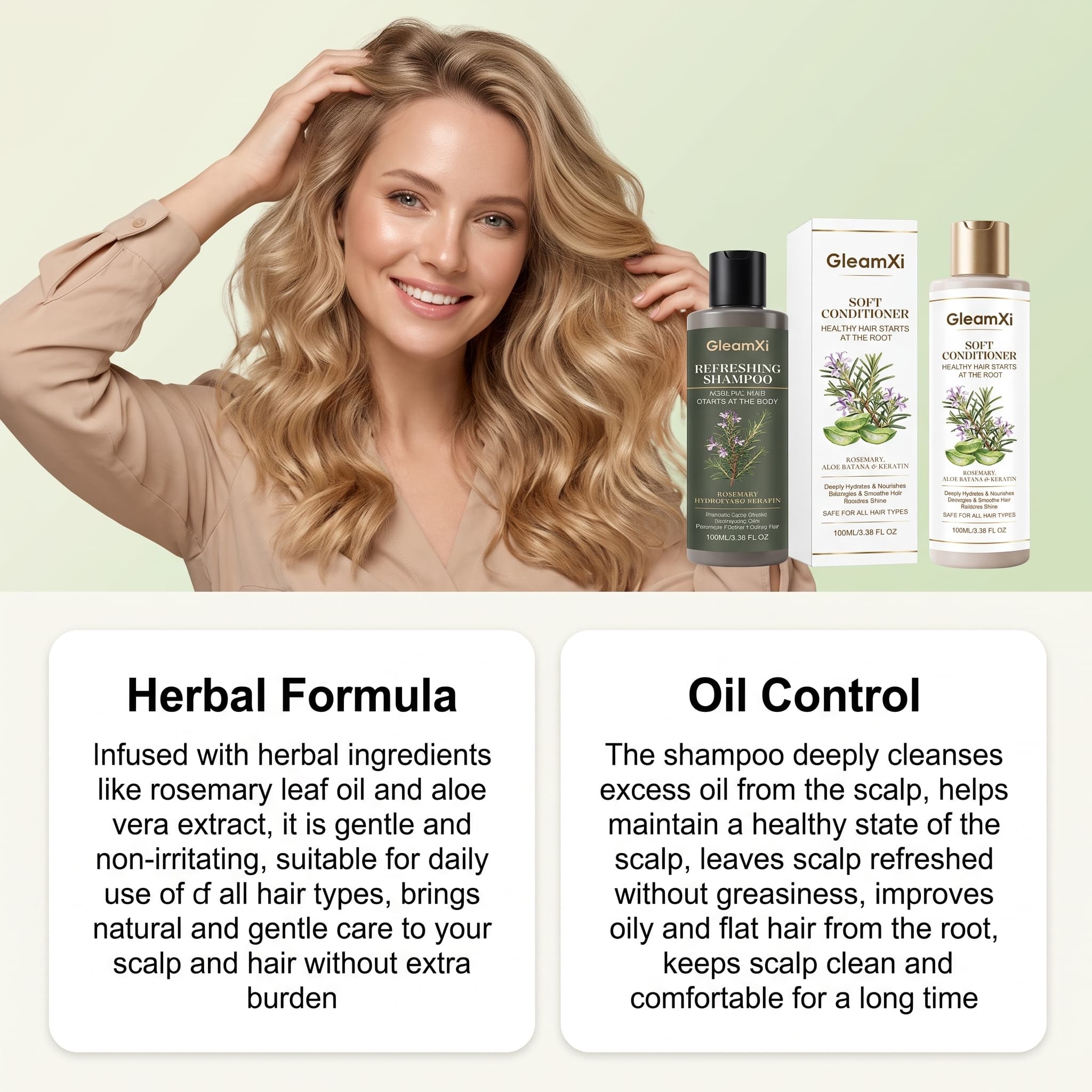 Набор шампунь и кондиционер с  – обзор и цена Hair Care Keratin Shampoo