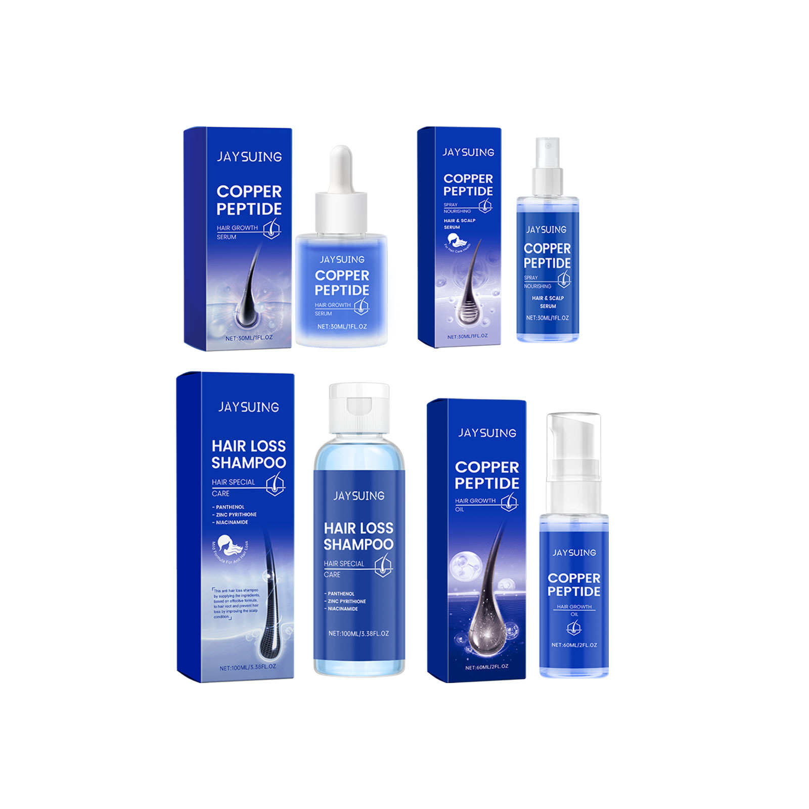 Медный пептидный шампунь, сыво – обзор и цена Hair Care Essence Oil Spray