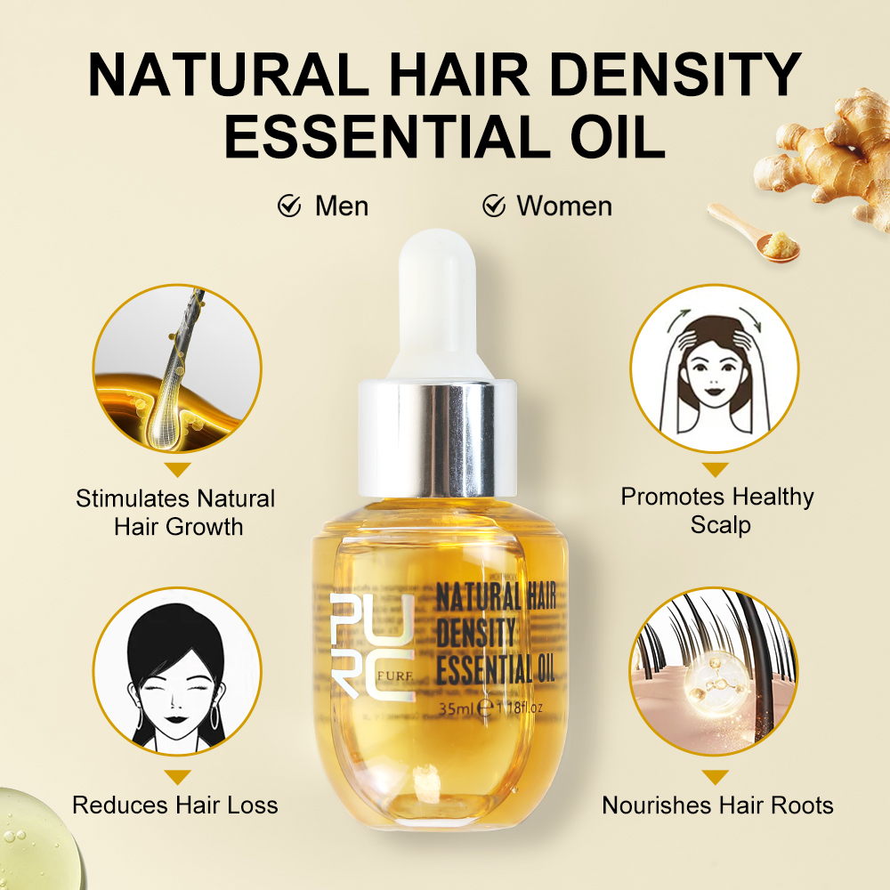PURC Имбирные незаменимые сред – обзор и цена Hair Care Essential Oil Atomizing