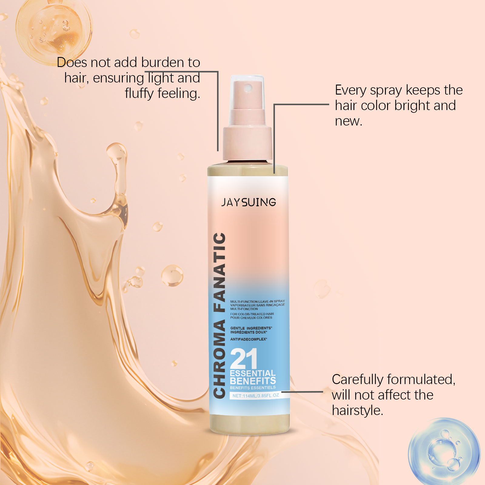Увлажняющий спрей для лечения  – обзор и цена Hair Care Essence Oil Spray