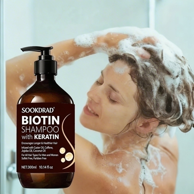 Шампунь для волос с биотином и – обзор и цена Hair Care Keratin Shampoo