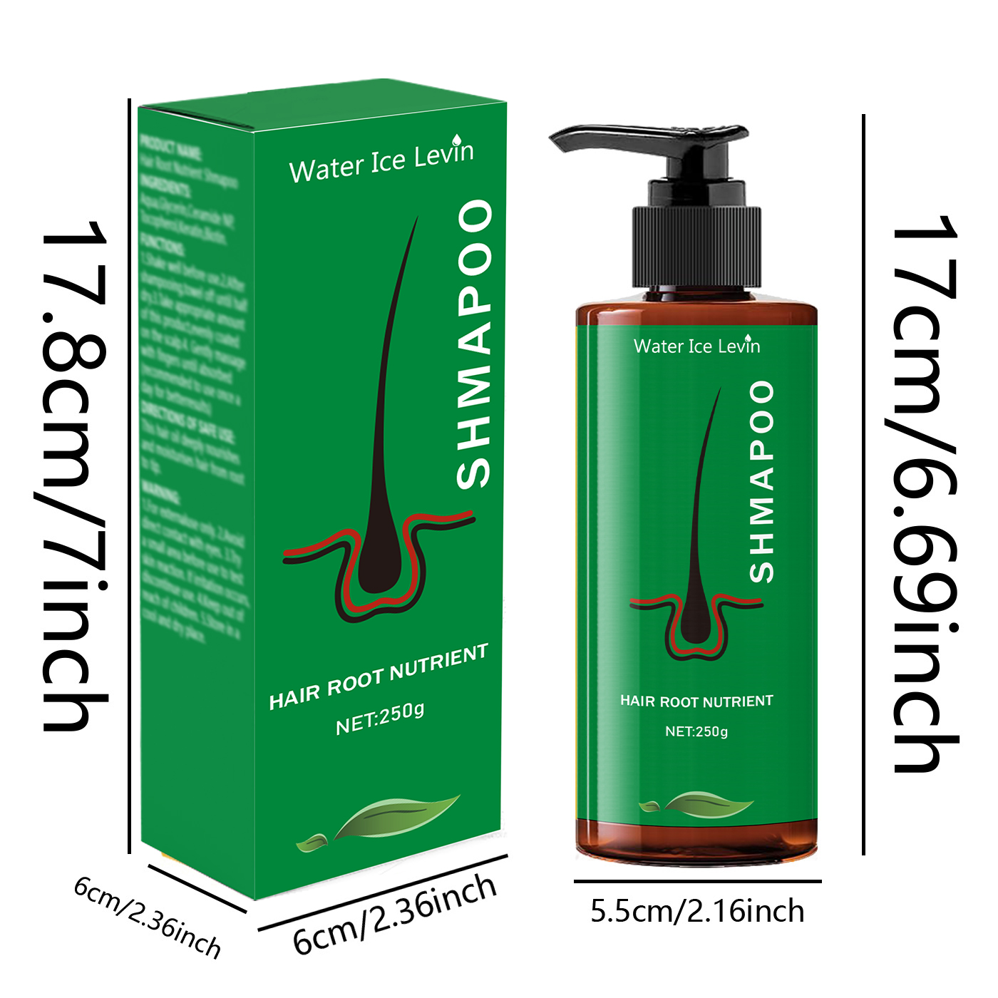 Питательный шампунь для корней – обзор и цена Hair Care Keratin Shampoo