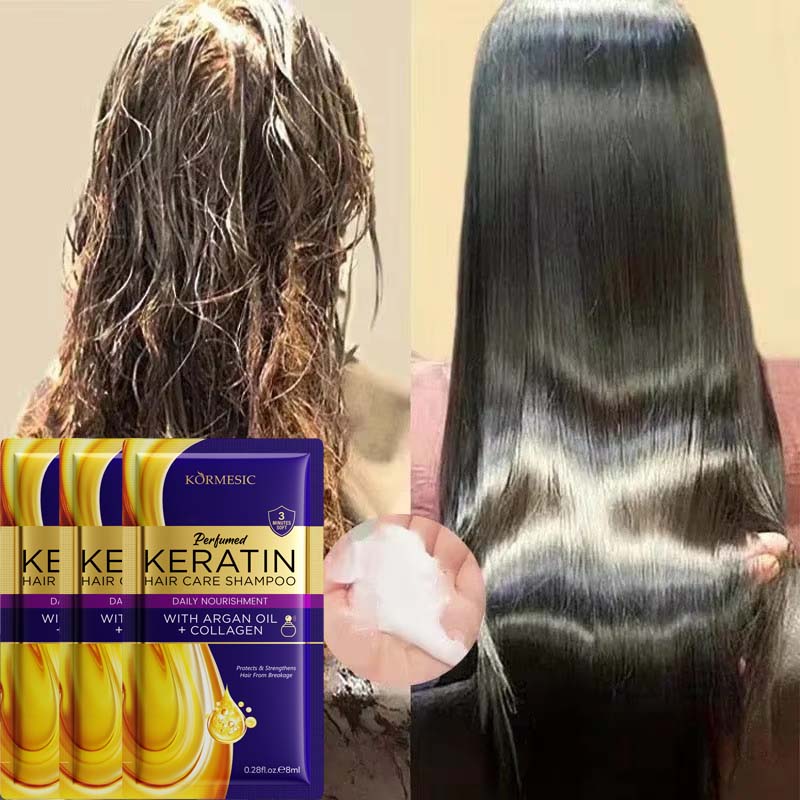 Магическая кератиновая маска д – обзор и цена Hair Care Keratin Shampoo