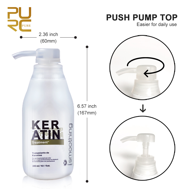 Профессиональное Кератиновое л – обзор и цена Hair Care Keratin Shampoo