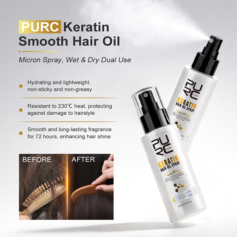 Набор для ухода за волосами PU – обзор и цена Hair Care Keratin Shampoo