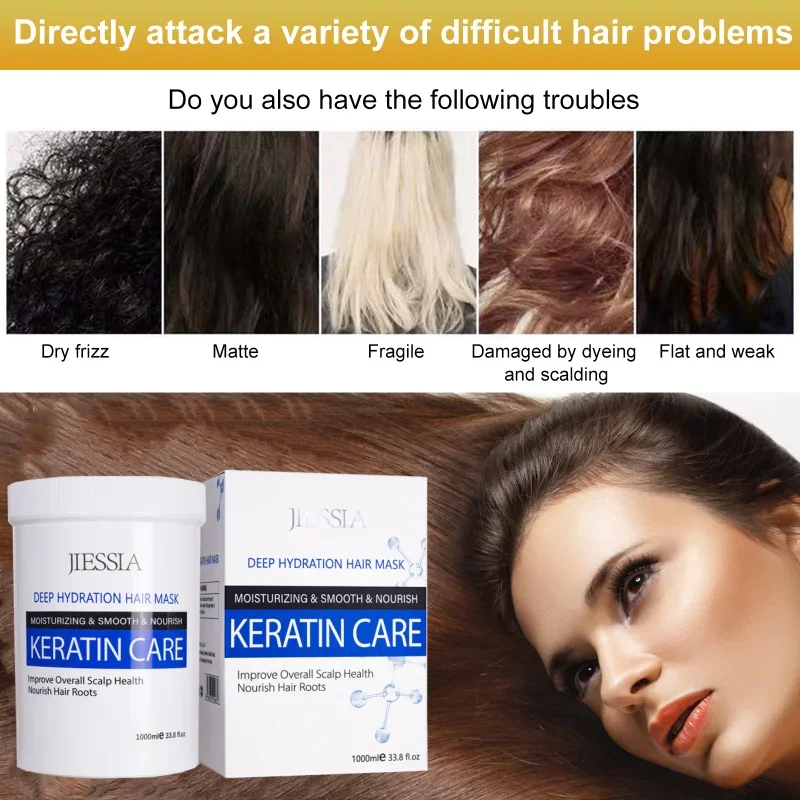 Кератиновая маска-шампунь-конд – обзор и цена Hair Care Keratin Shampoo