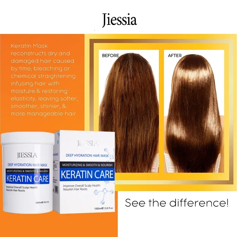 Кератиновая маска-шампунь-конд – обзор и цена Hair Care Keratin Shampoo