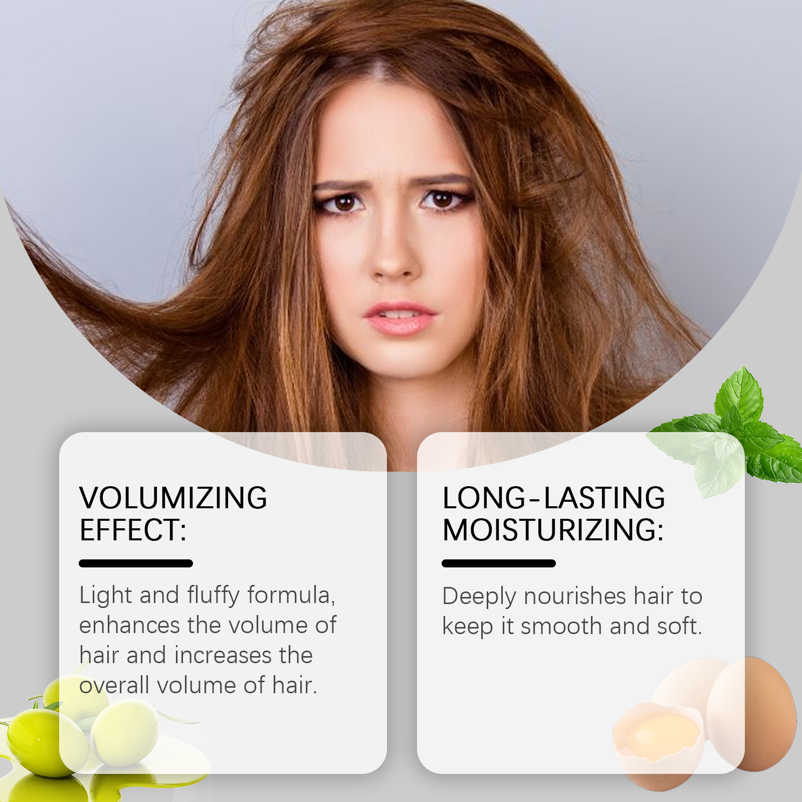 Масло для волос Egg Remedy, во – обзор и цена Hair Care Frizzy Hair