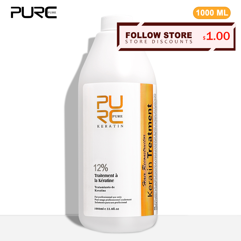 PURC 12% кератина, разглаживан – обзор и цена Hair Care Frizzy Hair