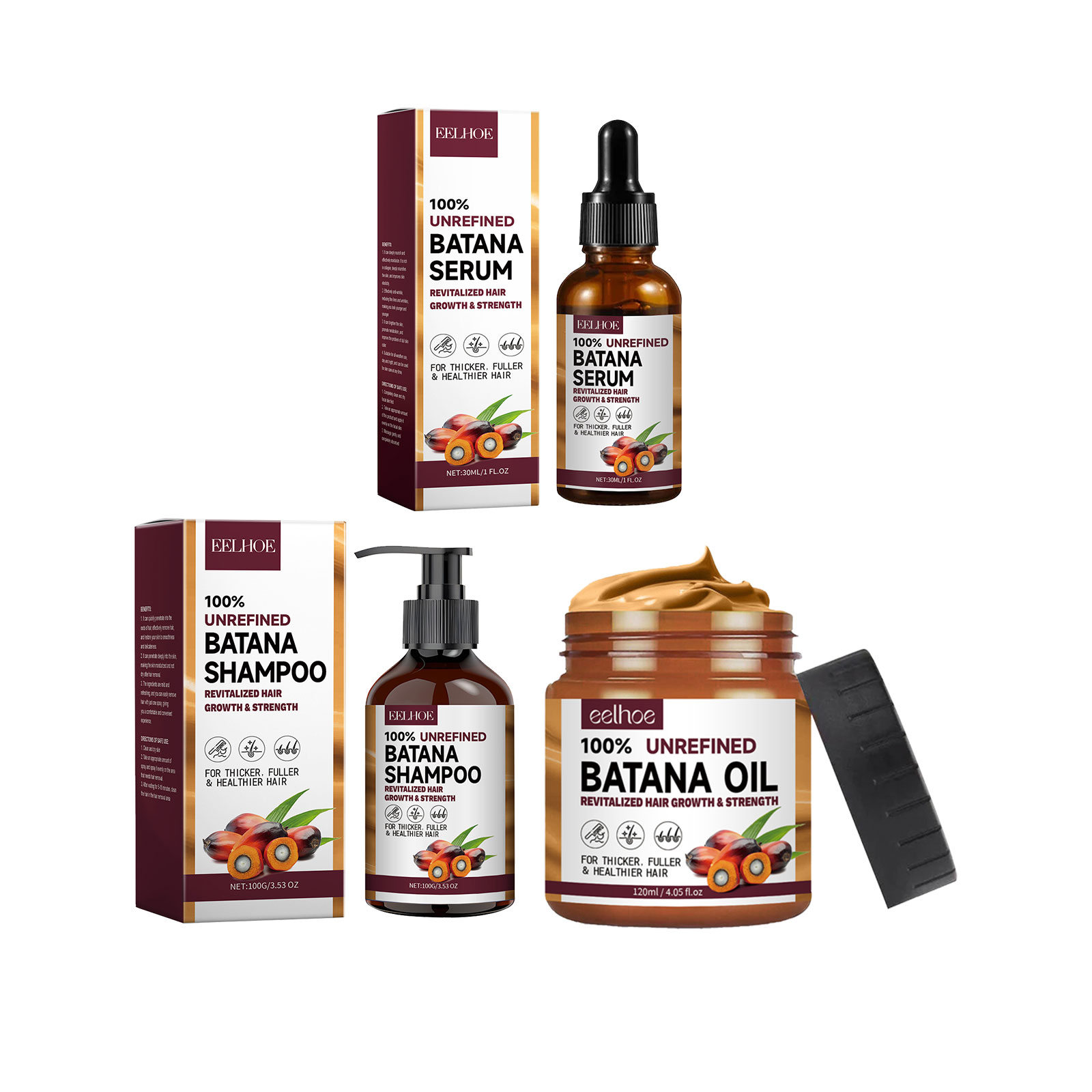 EELHOE Натуральное масло Батан – обзор и цена Hair Care Keratin Shampoo