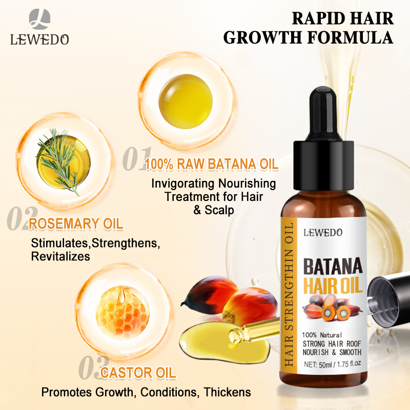Набор для роста волос LEWEDO с – обзор и цена Hair Care Essence Oil Spray
