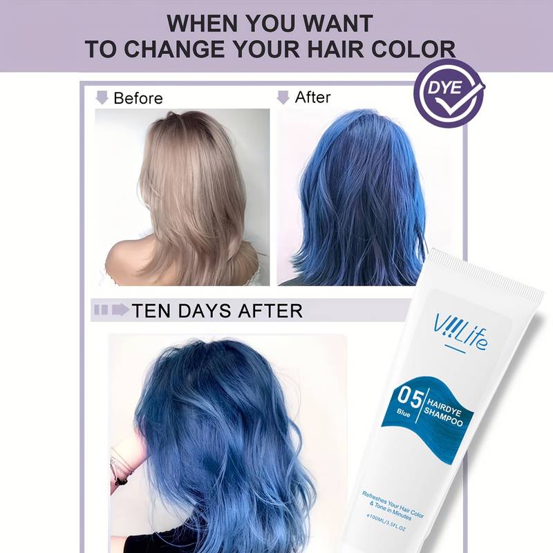 Краска для волос унисекс, перм – обзор и цена Purple Toning Shampoo